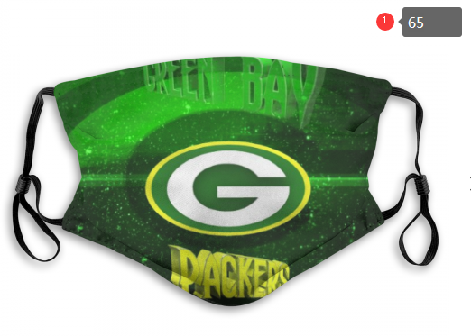 NFL Green Bay Packers #8 Dust mask with filter->nfl dust mask->Sports Accessory